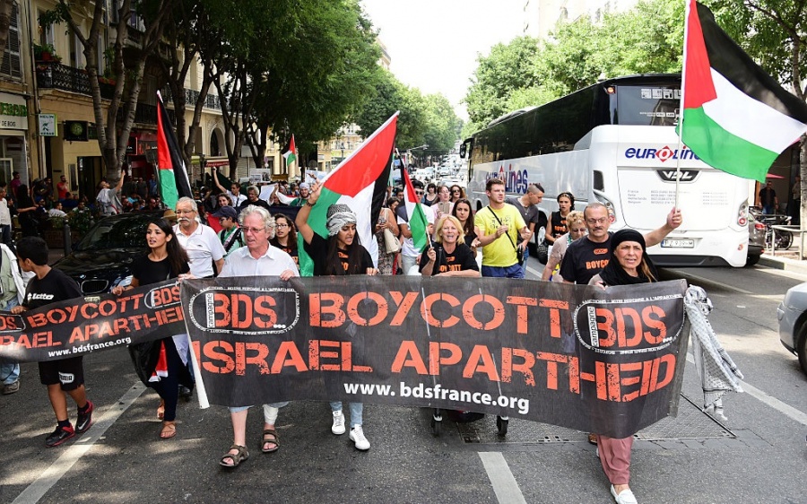 антиизраильская демонстрация